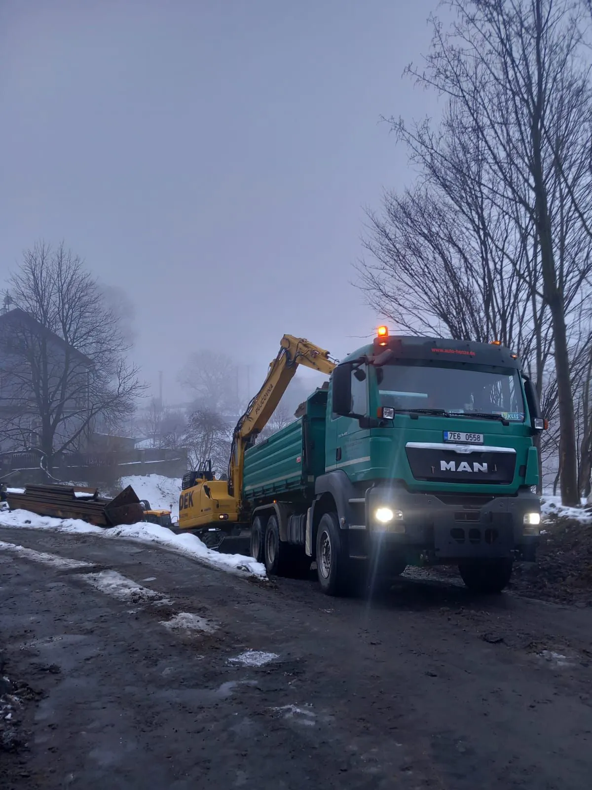 Stavební činnosti - Šumperk, Olomouc, Hradec Králové JMK Cargo